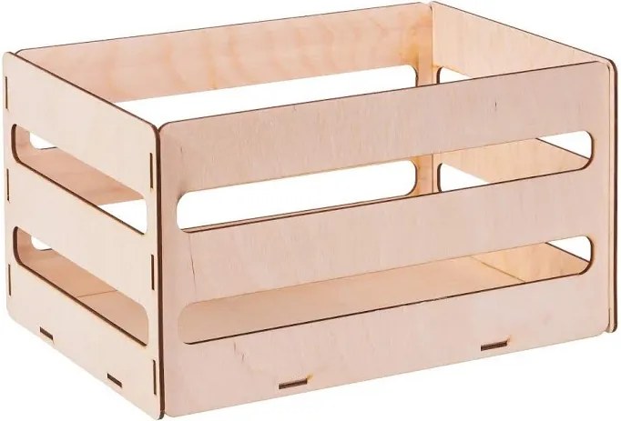 ČistéDrevo Dřevěný box z překližky III 31X20X16.5 CM