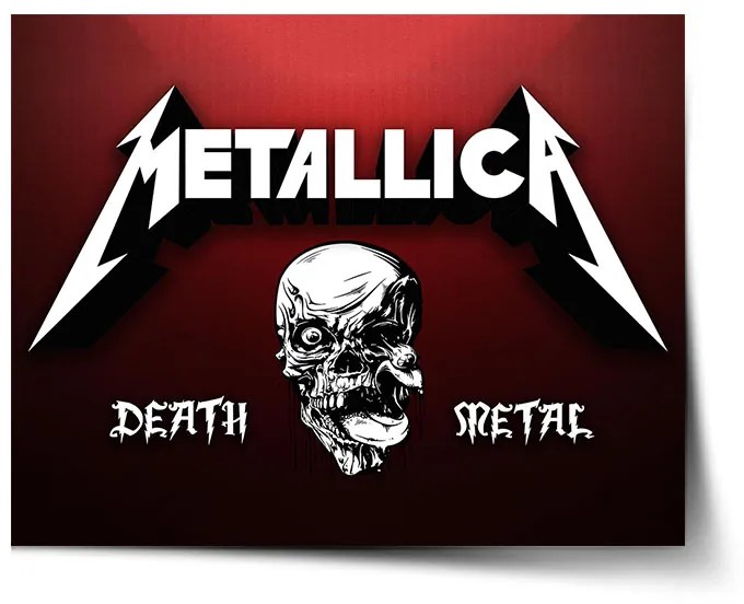 Sablio Plagát METALLICA Death metal - 60x40 cm