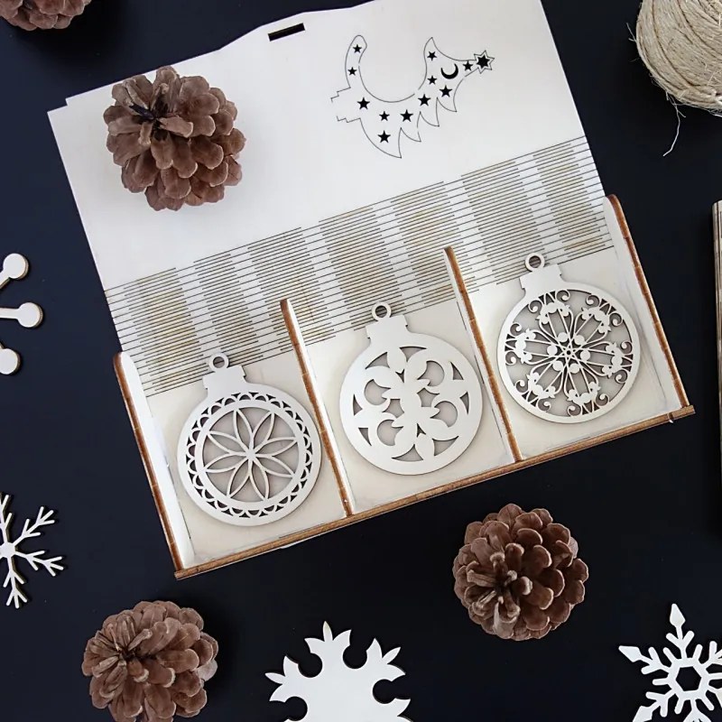 Vianočné ozdoby z dreva a plastu, Vianočné dekorácie drevené , drevené doplnky PR0107-Christmas decoratio HEU-