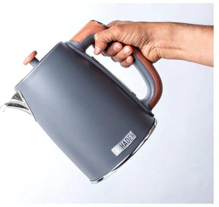 Tmavosivá rýchlovarná kanvica 1,7 l Dorchester – Haden