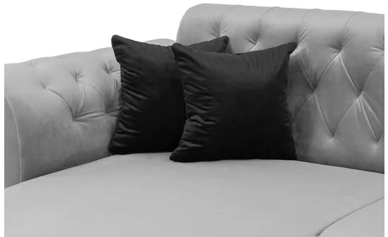 Rohova sedačka Elarate, Dostupné poťahy: Magic Velvet 2213 + Magic Velvet 2213 + Magic Velvet 2205
