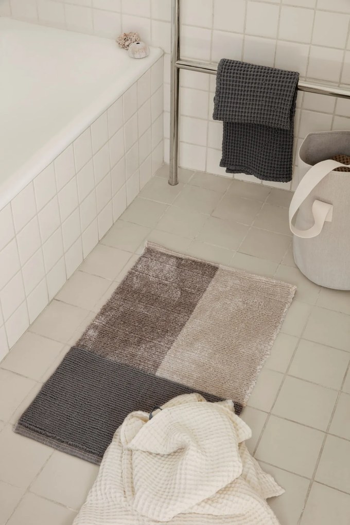 Ferm Living Osuška z organickej bavlny Off-White 70 x 140 cm