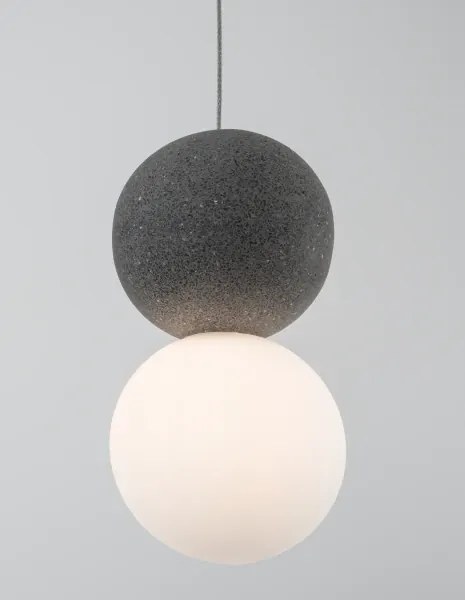Moderný luster Zero 10 svetlá sivá