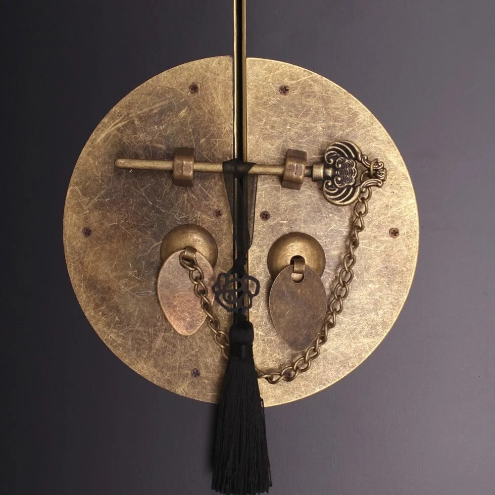 Čierna vysoká komoda 73x90 cm Oriente – Ixia