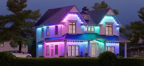 Nanoleaf N7401E00-5POL - LED RGBCW Rozširujúci reťazec 72W/230V 5m 2200-6500K IP67 Wi-Fi