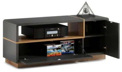 Televízny stolík FRED antracit/dub artisan