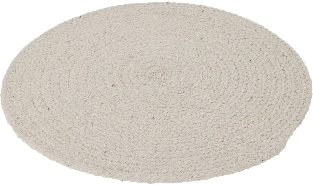 Excellent Houseware Bavlnené prestieranie pod taniere, 38 cm Farba: Čierna