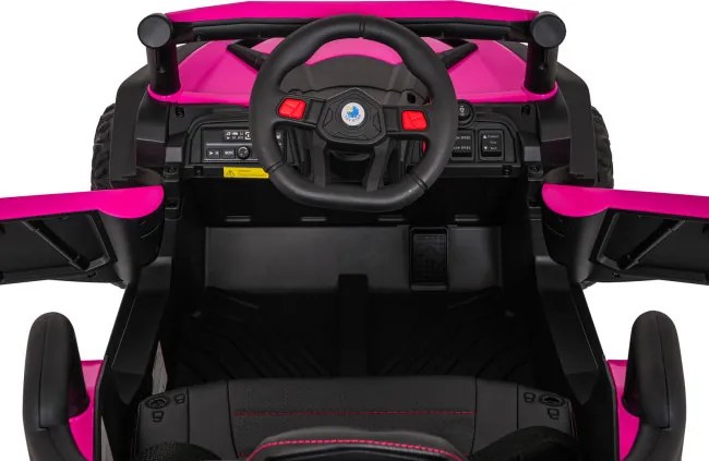 Elektrické autíčko Buggy Madman UTV-MX ružové