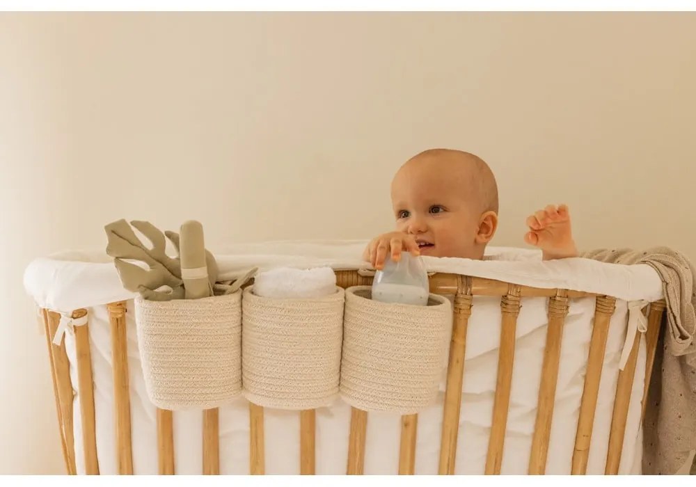 Organizéry na detskú postieľku v súprave 32 cm Bobby Vanilla – Lorena Canals
