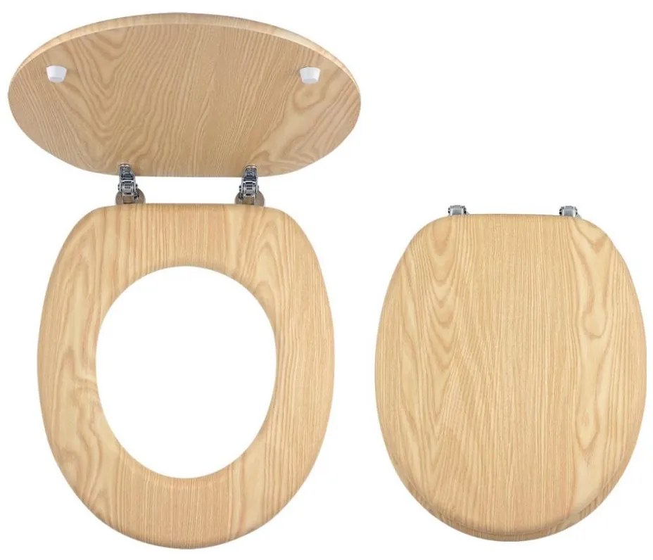 FERRO - WC sedadlo MDF/dekor jaseň