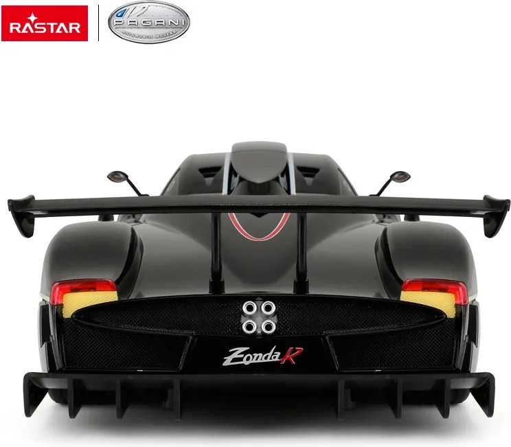 Diaľkovo ovládané RC auto Pagani Zonda R 1:14 Rastar čierne 35 cm pre deti 6+
