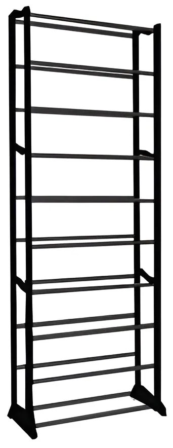 Verk Skladací botník Amazing Shoe Rack 30 párov čierna