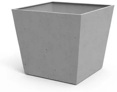 KETER Kvetináč Beton Square Planter Light grey