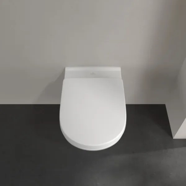 Villeroy & Boch 5660HR01 - Závesné WC s WC sedátkom SoftClose O.NOVO keramika/biela