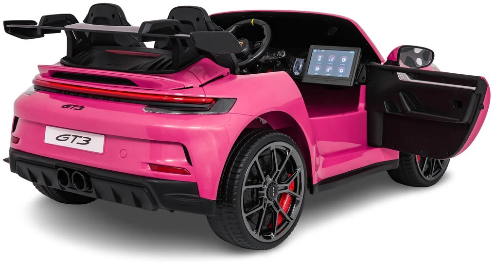 Detské elektrické autíčko Porsche 911 GT3 STRONG MP4 ružové