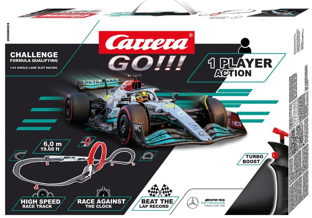 Carrera Go!!! Challenge Autodráha pre 1 hráča (High Speed Mercedes) (100371773)