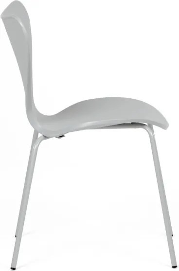 Jedálenská stolička sivá CT-X7034 GREY