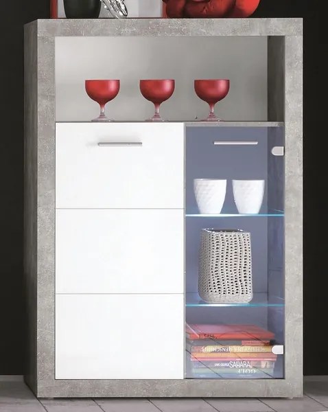 Obývacia stena Stone, s osvetlením