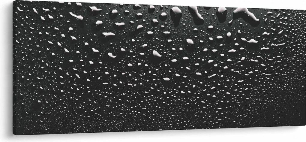 Obraz kvapiek vody (120x50 cm)