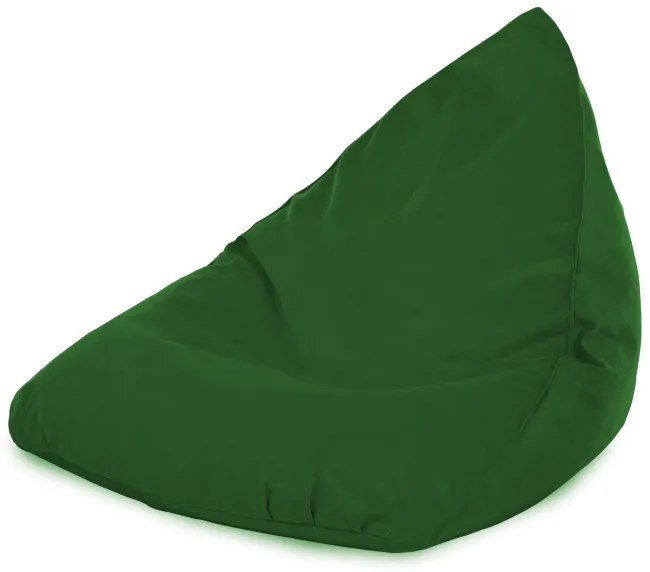 Sedací vak Bermudy SAKO tmavo zelený plyš