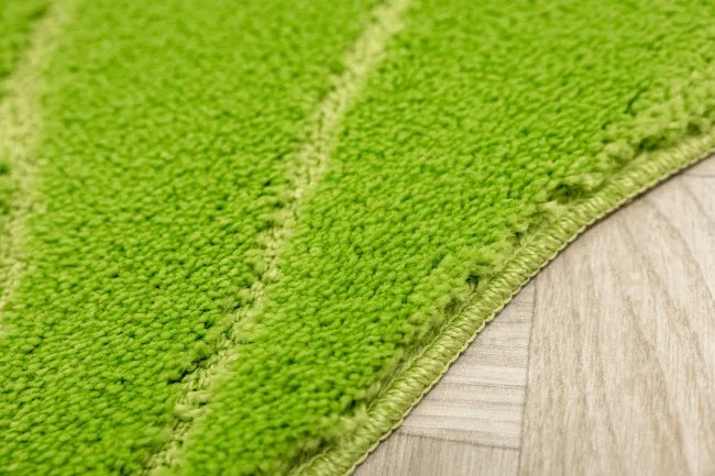 Kúpeľňový koberček Honey svetlozelený