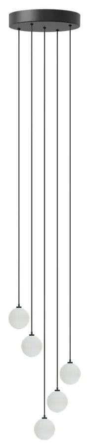 Čierne závesné svietidlo Rosette mini – UMAGE