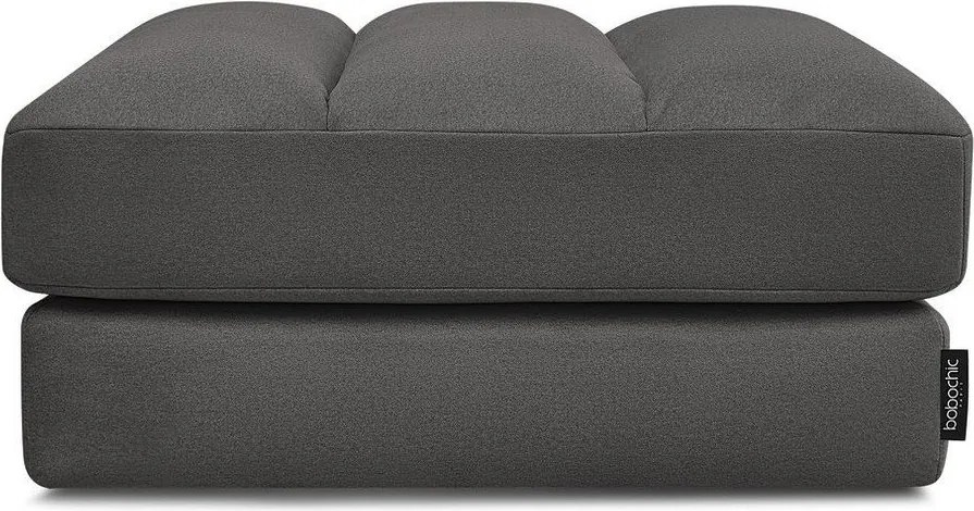 Čierna zamatová podnožka Sierra – Bobochic Paris