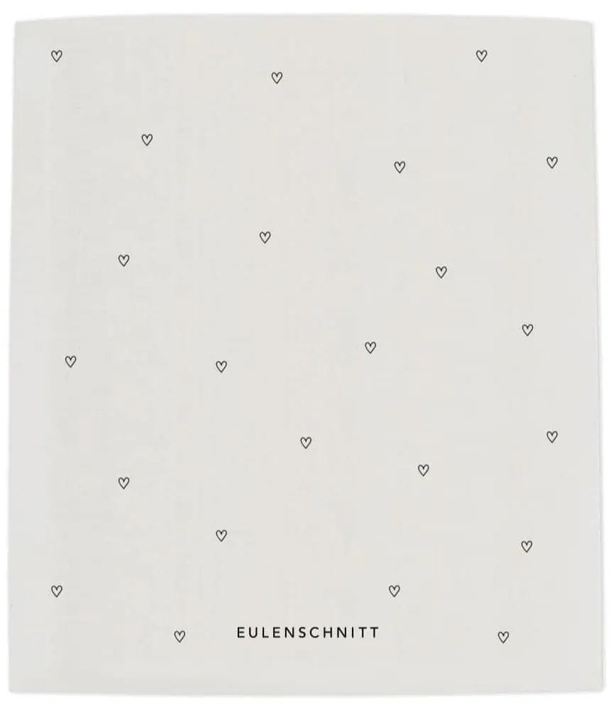 Eulenschnitt Prírodná hubová utierka Small Hearts – set 3 ks