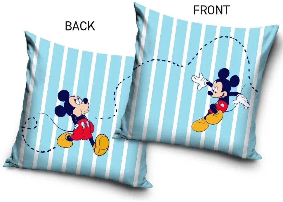 Detský vankúšik Mickey Mouse Ja si Pískam 40x40 cm