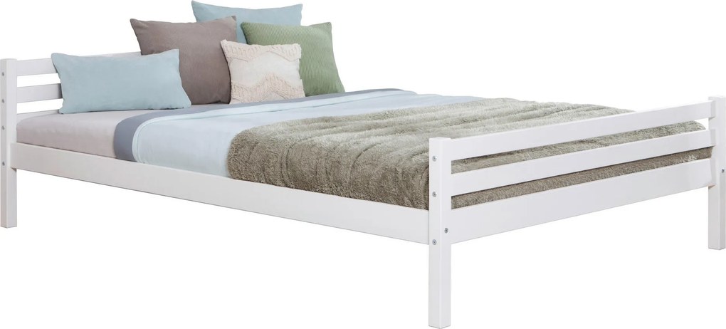 XXXLutz POSTEĽ, 140/200 cm, biela MID.YOU - Online Only spálne - 000406002906