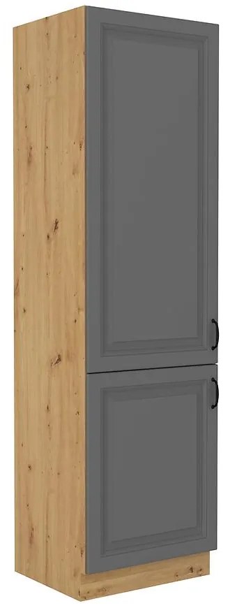 Kuchynská skrinka Stilo dustgrey/artisan 60lo/210 2f