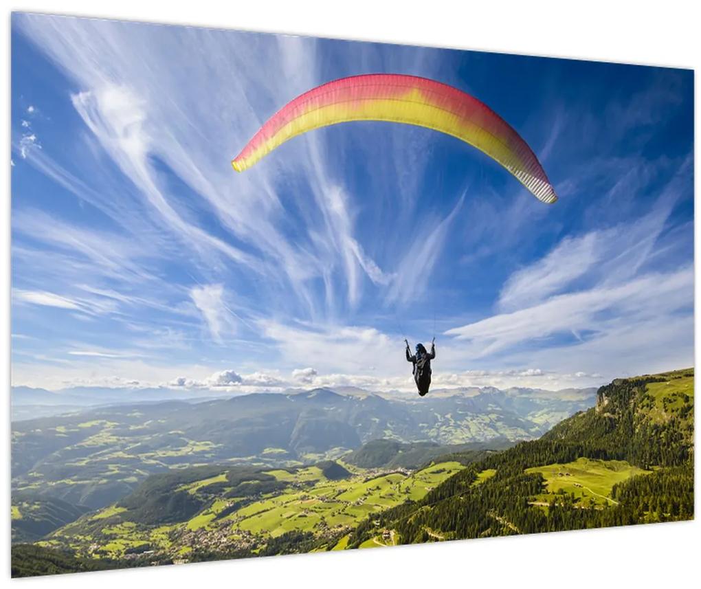 Obraz - Paragliding (90x60 cm)