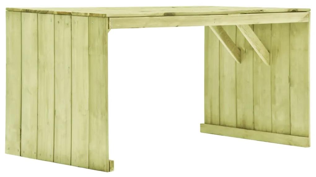 Záhradný stôl 150x87x80 cm impregnovaná borovica