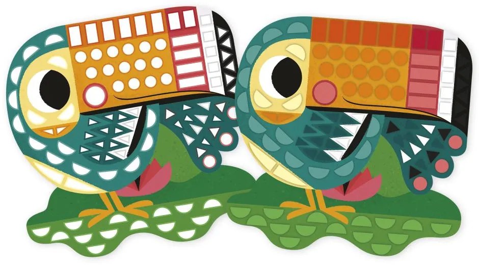 My arts&crafts - Samolepky - Zvieratká z džungle