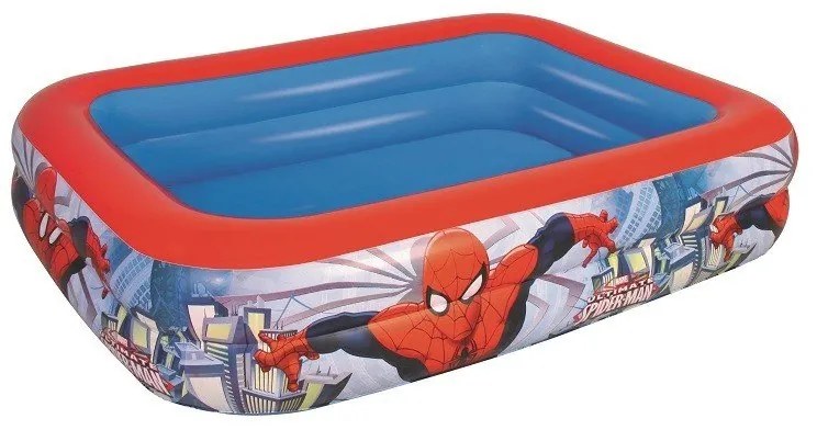 Bestway Nafukovací bazén Spiderman 200cm x 148cm x 48cm modro-červený