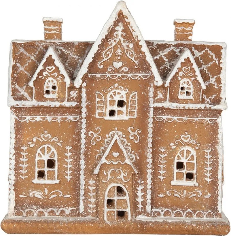 Perníková LED chalúpka Gingerbread Cott - 21*8*20 cm