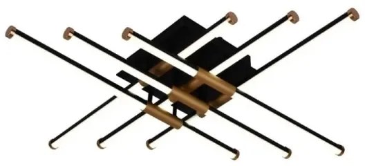 LED Stmievateľný prisadený luster LED/70W/230V 3000-6500K + diaľkové ovládanie