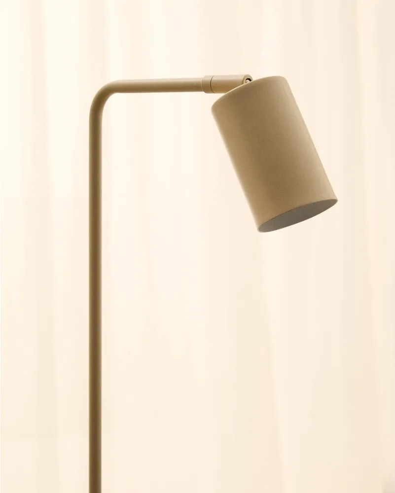Béžová stojacia lampa (výška 147 cm) Manie – Kave Home