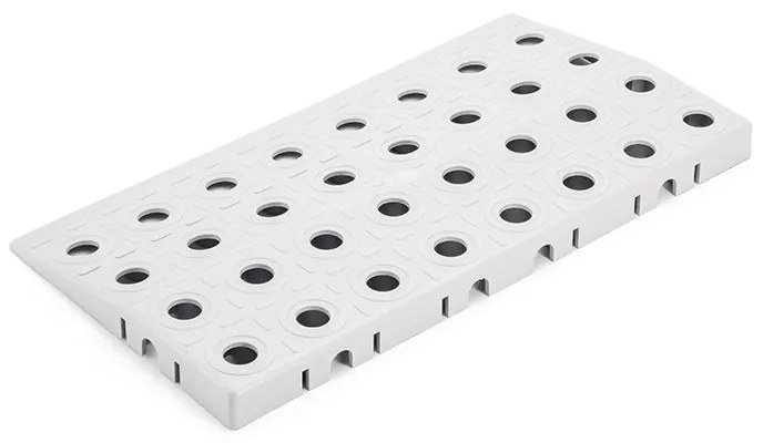 Rovný nájazd GripTil, 4 ks, biely