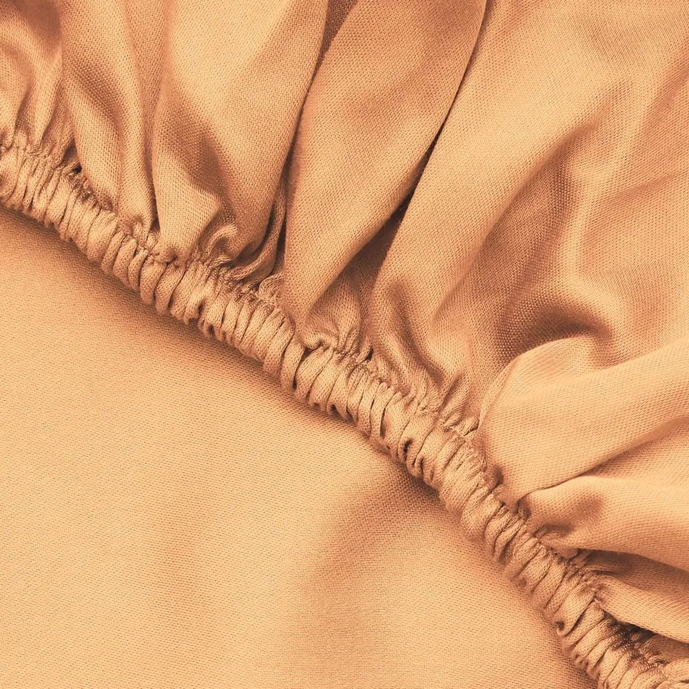 Oranžová napínacia bavlnená plachta 140x200 cm – Mijolnir