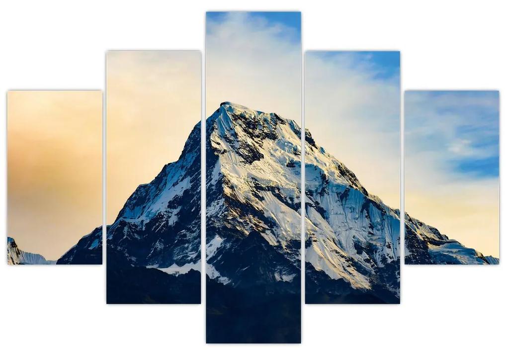 Obraz zasnežených hôr, Nepál (150x105 cm)