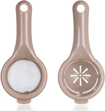 Oddeľovač žĺtkov + minisitko Culinaria, hnedá%