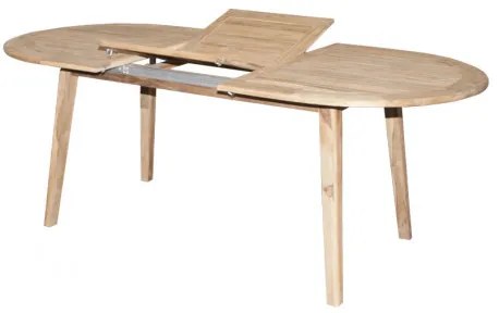 Doppler TECTONA - záhradný drevený rozkladací teakový stôl 150/200 x 95 x 75 cm