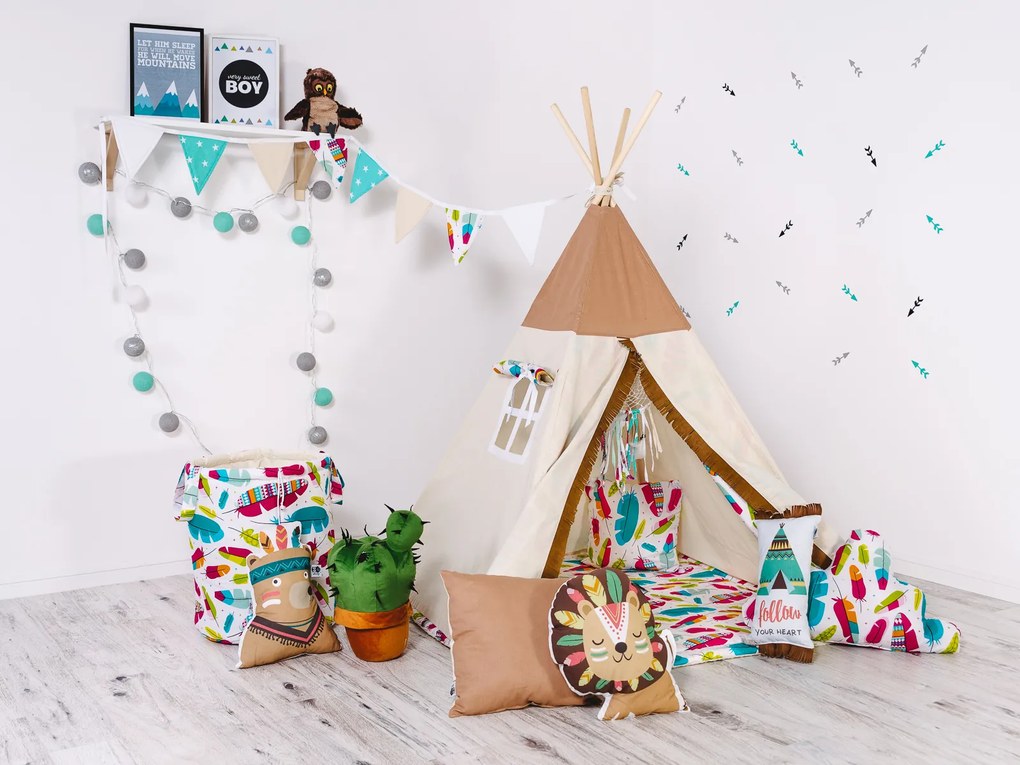 Teepee stan set Indián varianta: standard