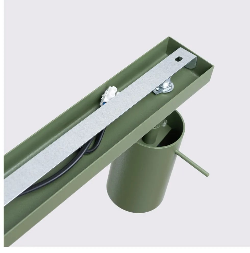 Zelené bodové svietidlo 6x45 cm Etna – Sollux