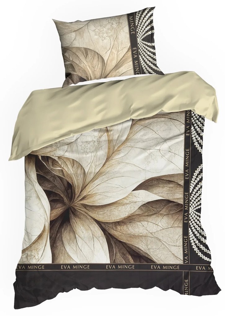 POSTEĽNÉ OBLIEČKY EVA MINGE SYLVIA 220X200 CM, 2 KS 70X80 CM VZOROVANÉ