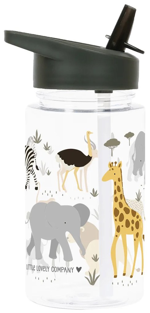 A Little Lovely Company - fľaša na pitie - zvieratá zo savany
