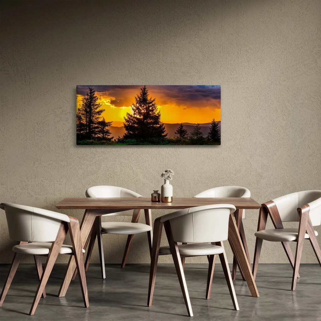 Obraz - ihličnany (120x50 cm)