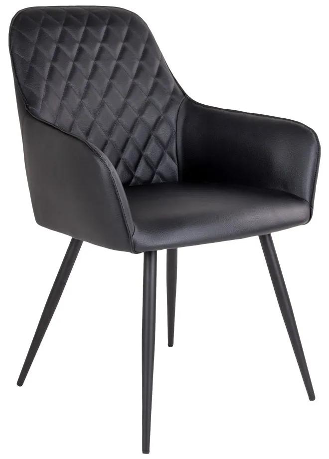 Čierna Jedálenská stolička Harbo 65 × 57 × 87 cm HOUSE NORDIC