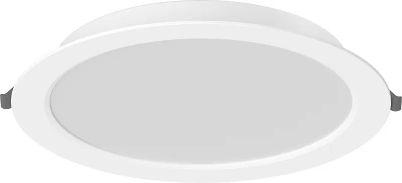 Mexen LDRR, LED stropné svietidlo na zapustenie, priemer 12 cm 22 cm, 18W, neutrálna - 4000K, 1980 lm, biela - L210-022-1840-20